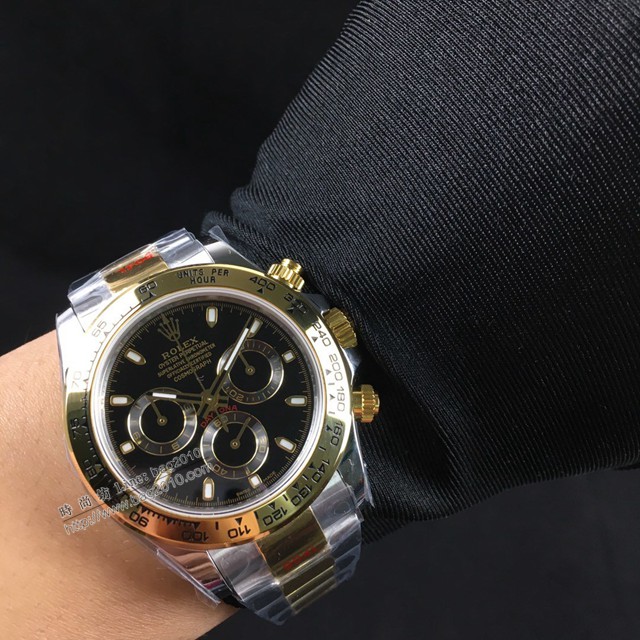 勞力士男士手錶 Rolex複刻高端男表 迪通拿新品專櫃腕表  gjs1978